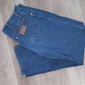 Wrangler 13MWZ 34 29 Men's Blue Jeans Pants Cowboy Rodeo Vintage
